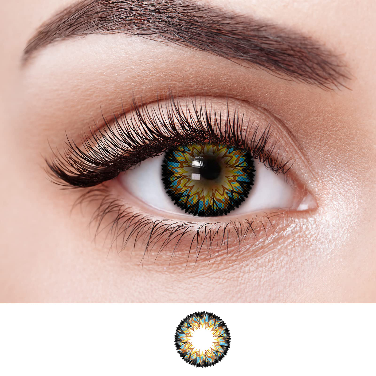 NEBULALENS Milkshake Colored Contact Lenses - NEBULALENS