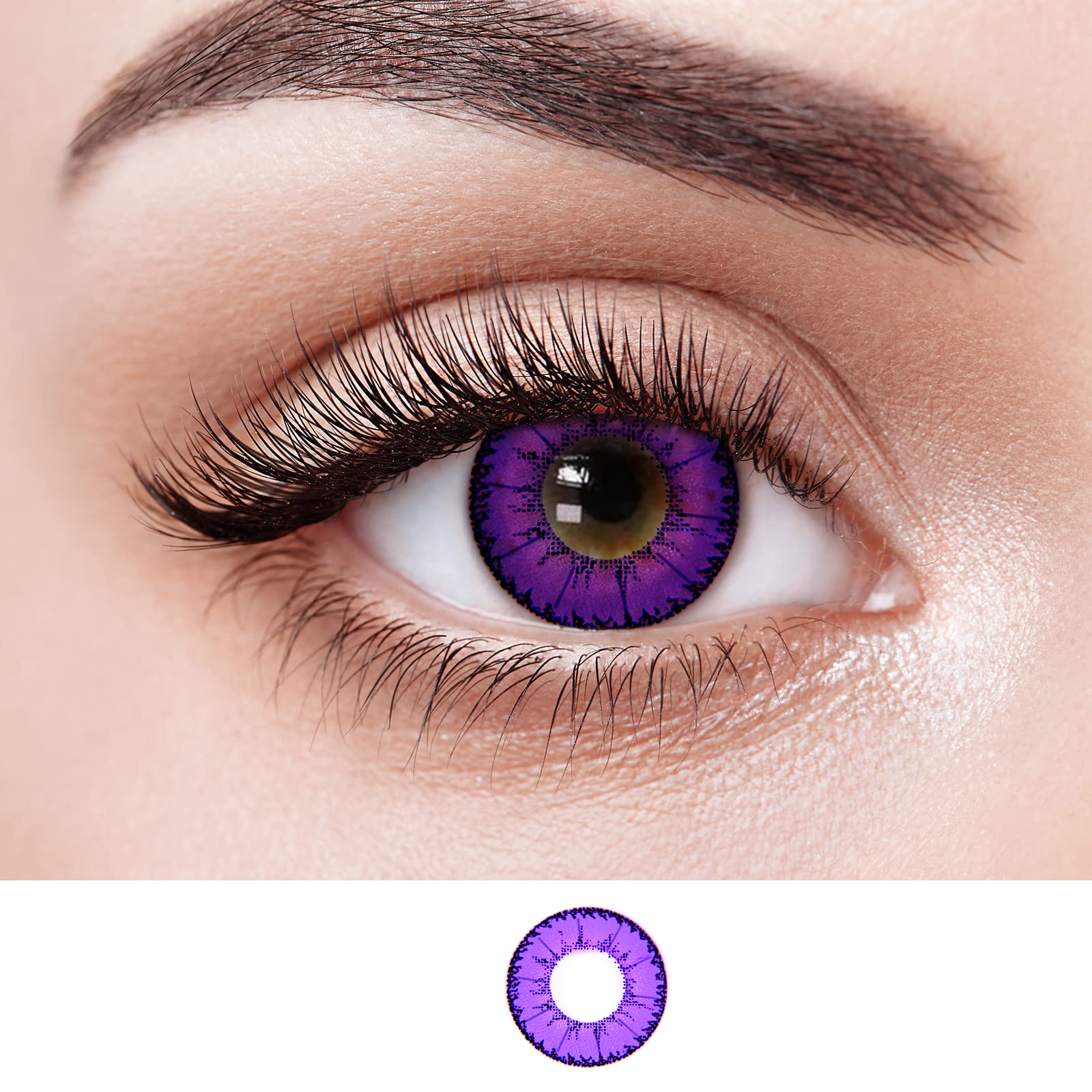 NEBULALENS Little Devil Colored Contact Lenses - NEBULALENS
