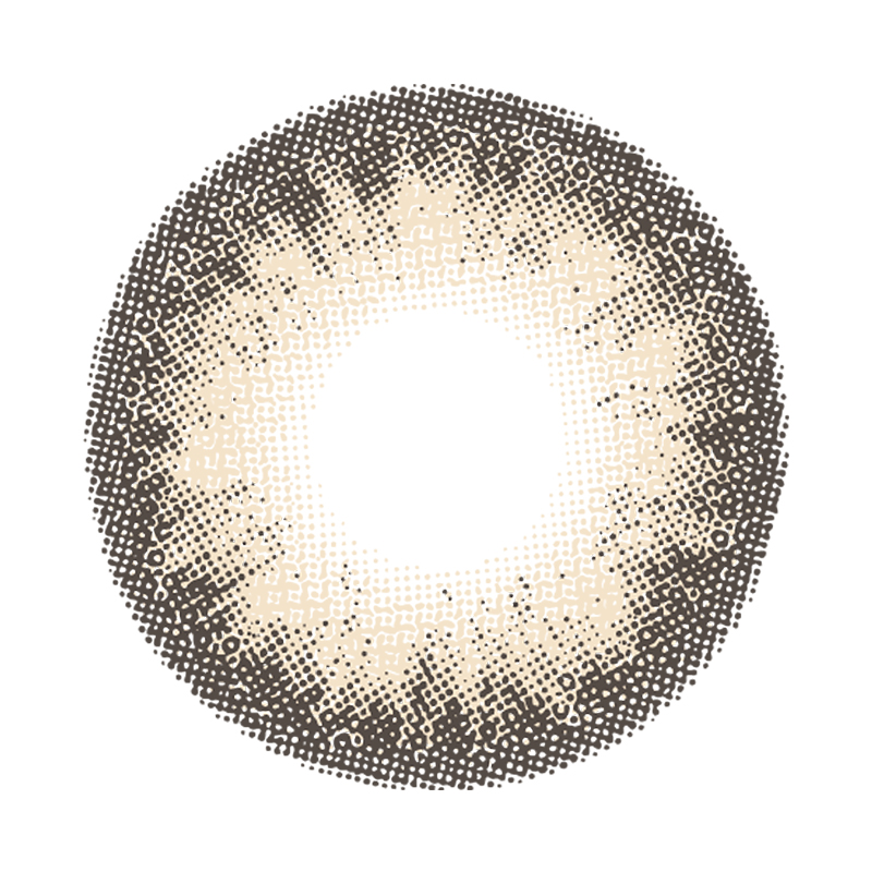 NEBULALENS Cloudy Brown Yearly Prescription Colored Contact Lenses - NEBULALENS