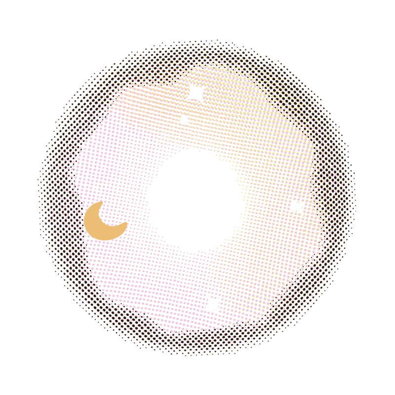 NEBULALENS Starry Sky Pink Yearly Prescription Colored Contact Lenses - NEBULALENS