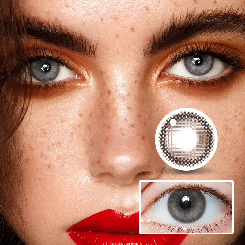 NEBULALENS Dopamine Brown Yearly Colored Contacts - NEBULALENS