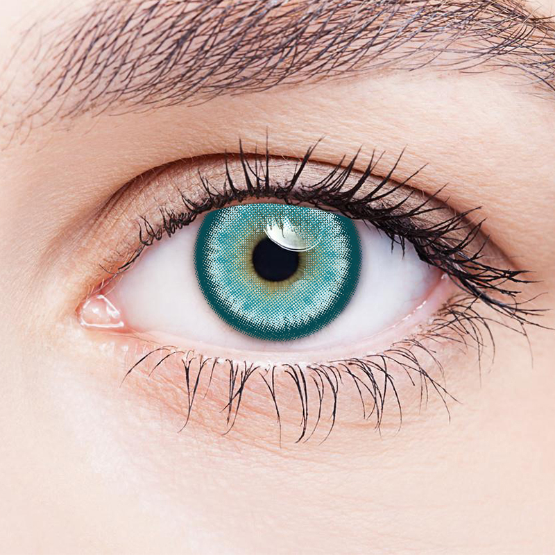 NEBULALENS Hot Blooded Green Colored Contact Lenses - NEBULALENS