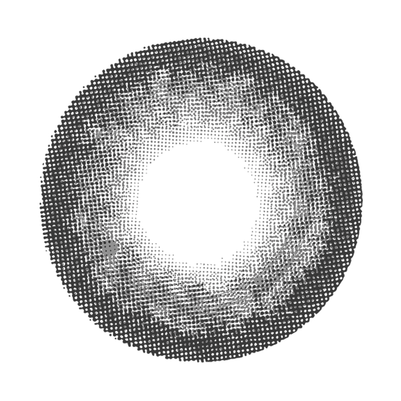 NEBULALENS Moonlight Gray Yearly Prescription Colored Contact Lenses - NEBULALENS