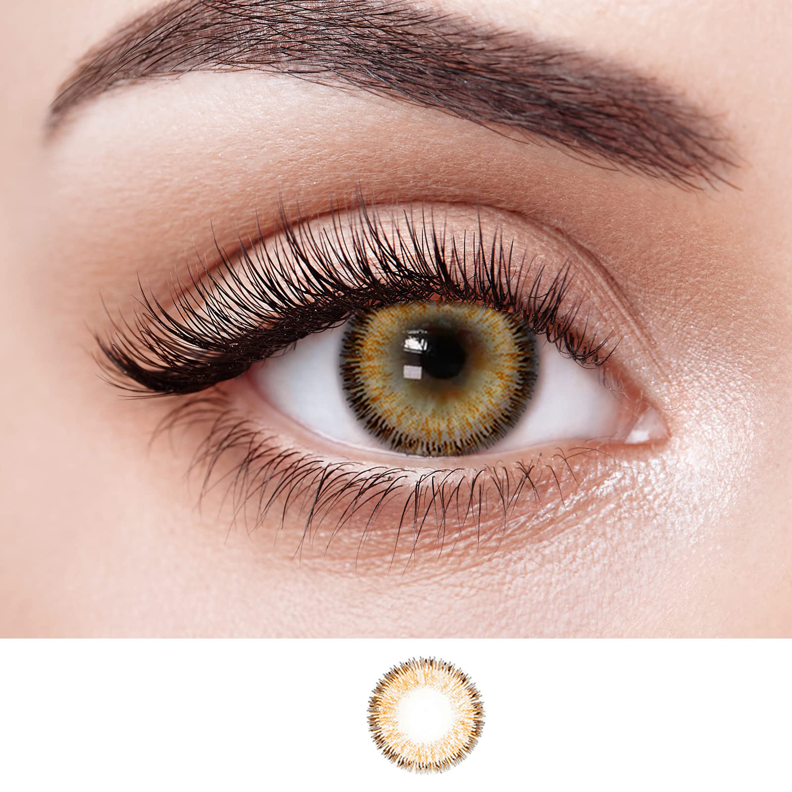 NEBULALENS Angel Tricolor Colored Contact Lenses - NEBULALENS
