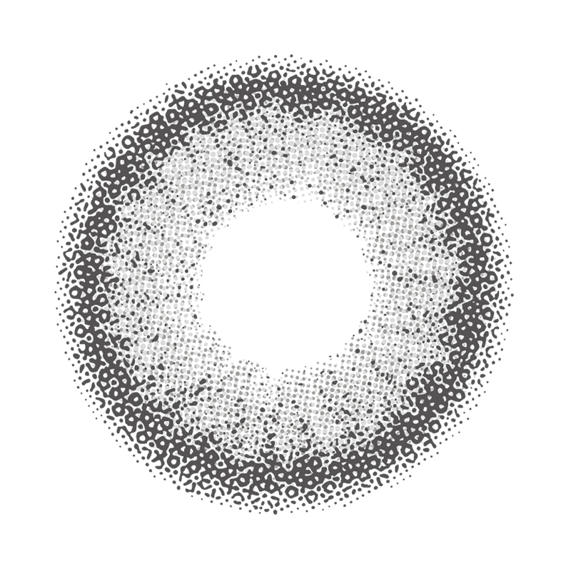 NEBULALENS White Pear Grey Yearly Colored Contact Lenses - NEBULALENS