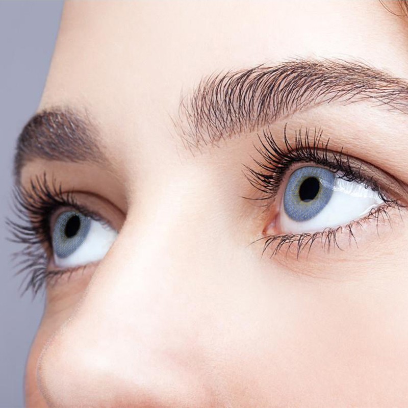 NEBULALENS Tears Blue Yearly Prescription Colored Contact Lenses - NEBULALENS