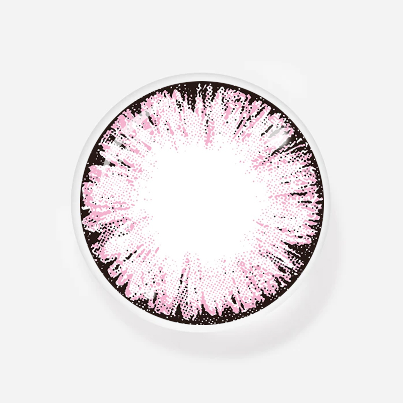 NEBULALENS Ice Pollen Yearly Prescription Colored Contact Lenses - NEBULALENS