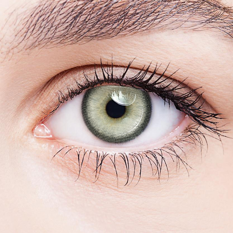 NEBULALENS Pistachio Pie Yearly Prescription Colored Contacts - NEBULALENS