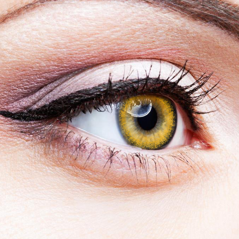 NEBULALENS Holy Deer Brown Yearly Prescription Colored Contact Lenses - NEBULALENS