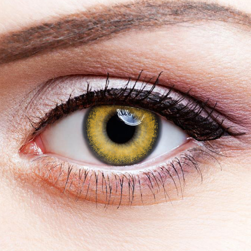 NEBULALENS Holy Deer Brown Yearly Prescription Colored Contact Lenses - NEBULALENS