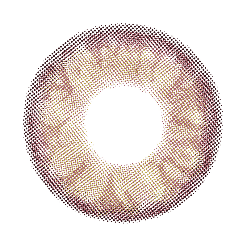 NEBULALENS Jade Chocolate Yearly Prescription Colored Contact Lenses - NEBULALENS