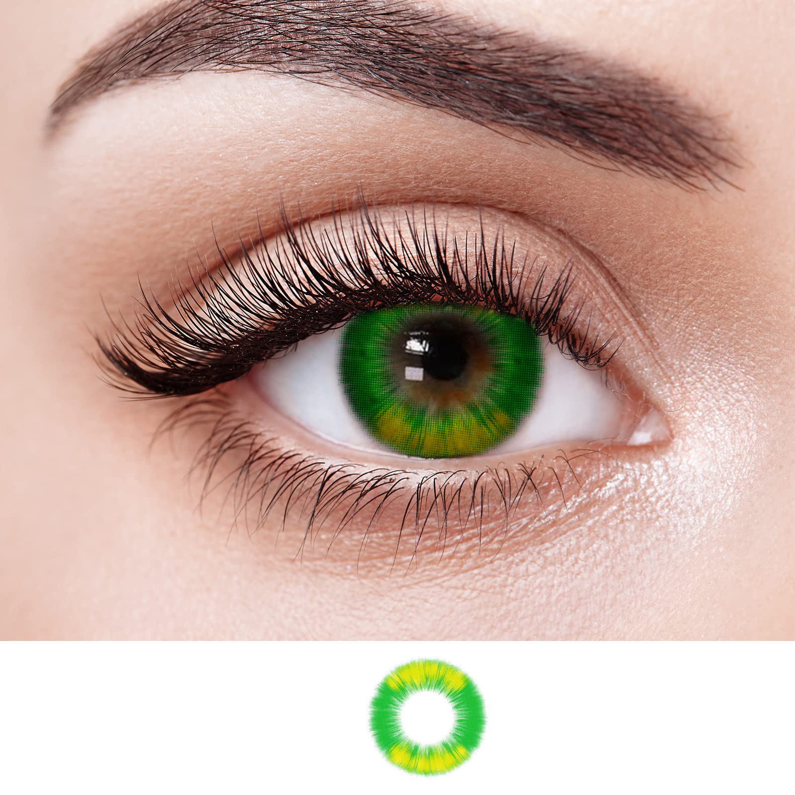NEBULALENS Boundless Fire Colored Contact Lenses - NEBULALENS