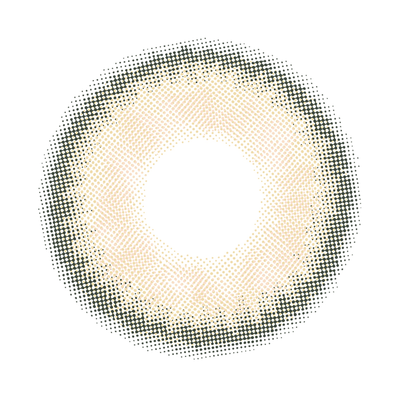 NEBULALENS Glass Brown Yearly Prescription Colored Contact Lenses - NEBULALENS