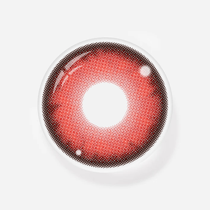 NEBULALENS Fire Dance Red Colored Contact Lenses - NEBULALENS