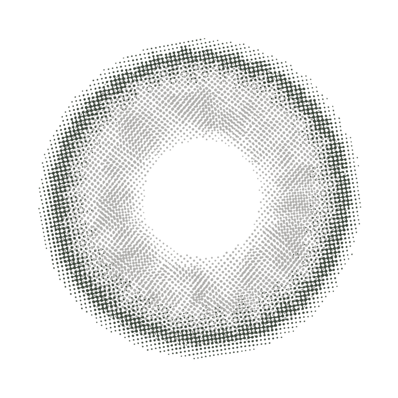 NEBULALENS Glass Gray Yearly Prescription Colored Contact Lenses - NEBULALENS