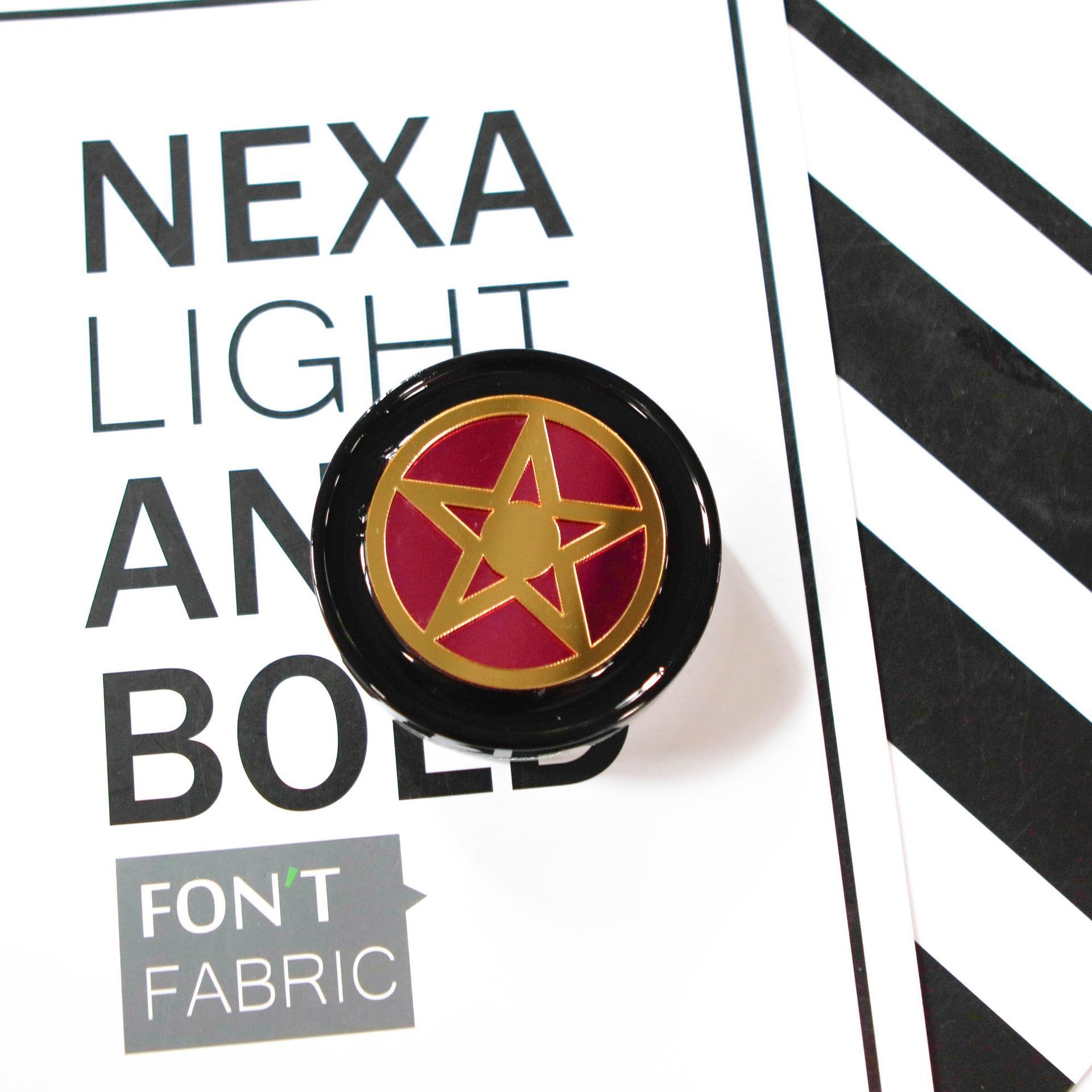 Smile Face Colored Contact Case Five-Pointed Star Simple Portable Beauty Contact Lenses Care Box - NEBULALENS