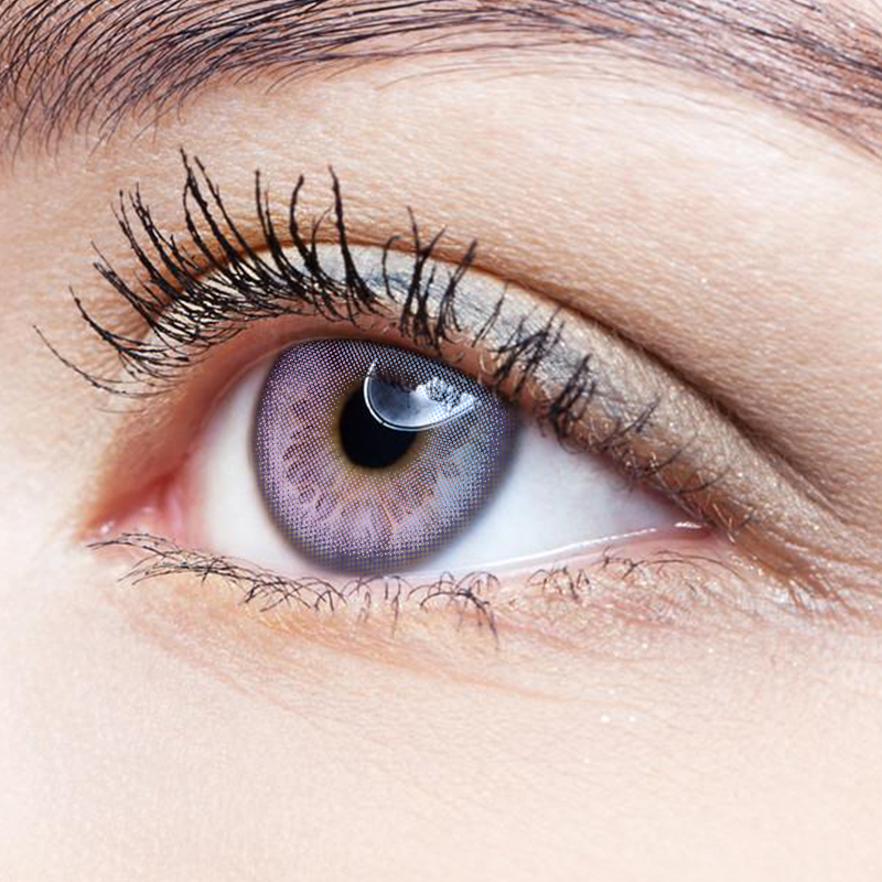 NEBULALENS Bantang Sunset Yearly Prescription Colored Contact Lenses - NEBULALENS