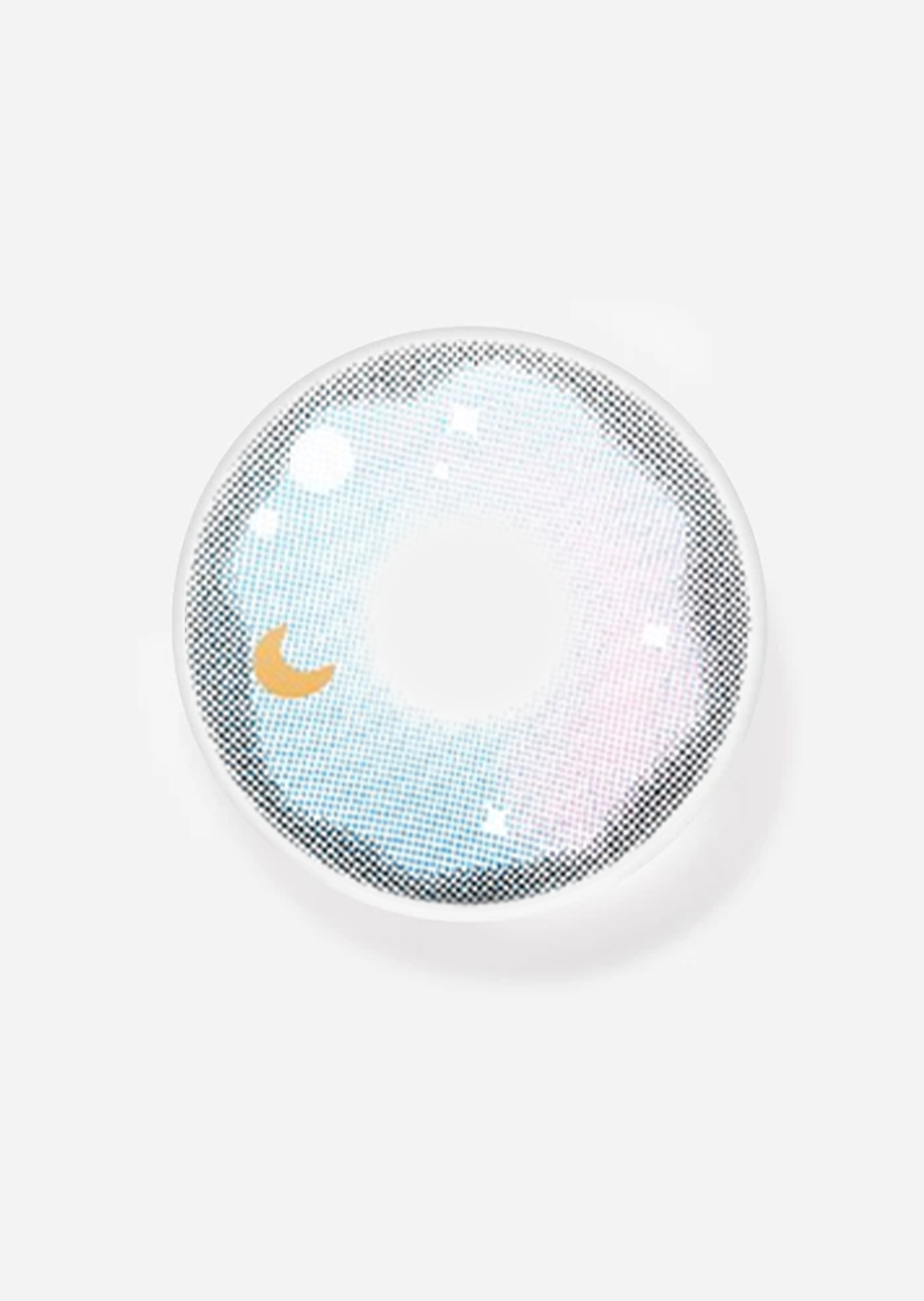 NEBULALENS Starry Blue Yearly Prescription Colored Contact Lenses - NEBULALENS