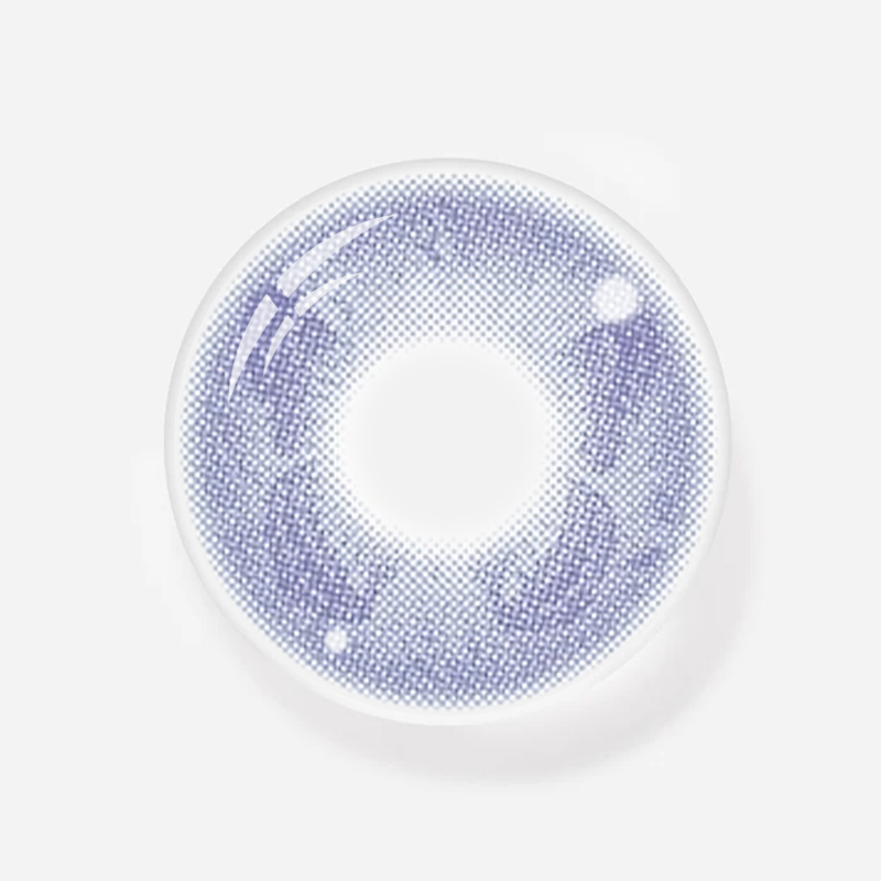 NEBULALENS Blue Butterfly Yearly Prescription Colored Contact Lenses - NEBULALENS