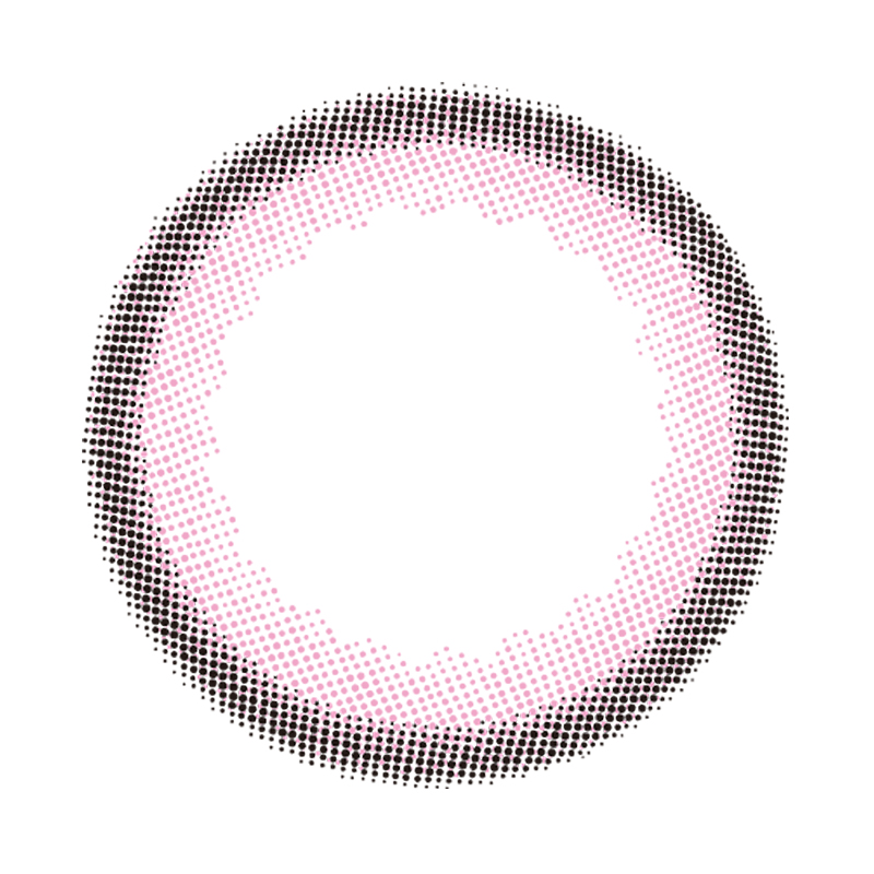 NEBULALENS Luo Luoxi Powder Yearly Prescription Colored Contact Lenses - NEBULALENS