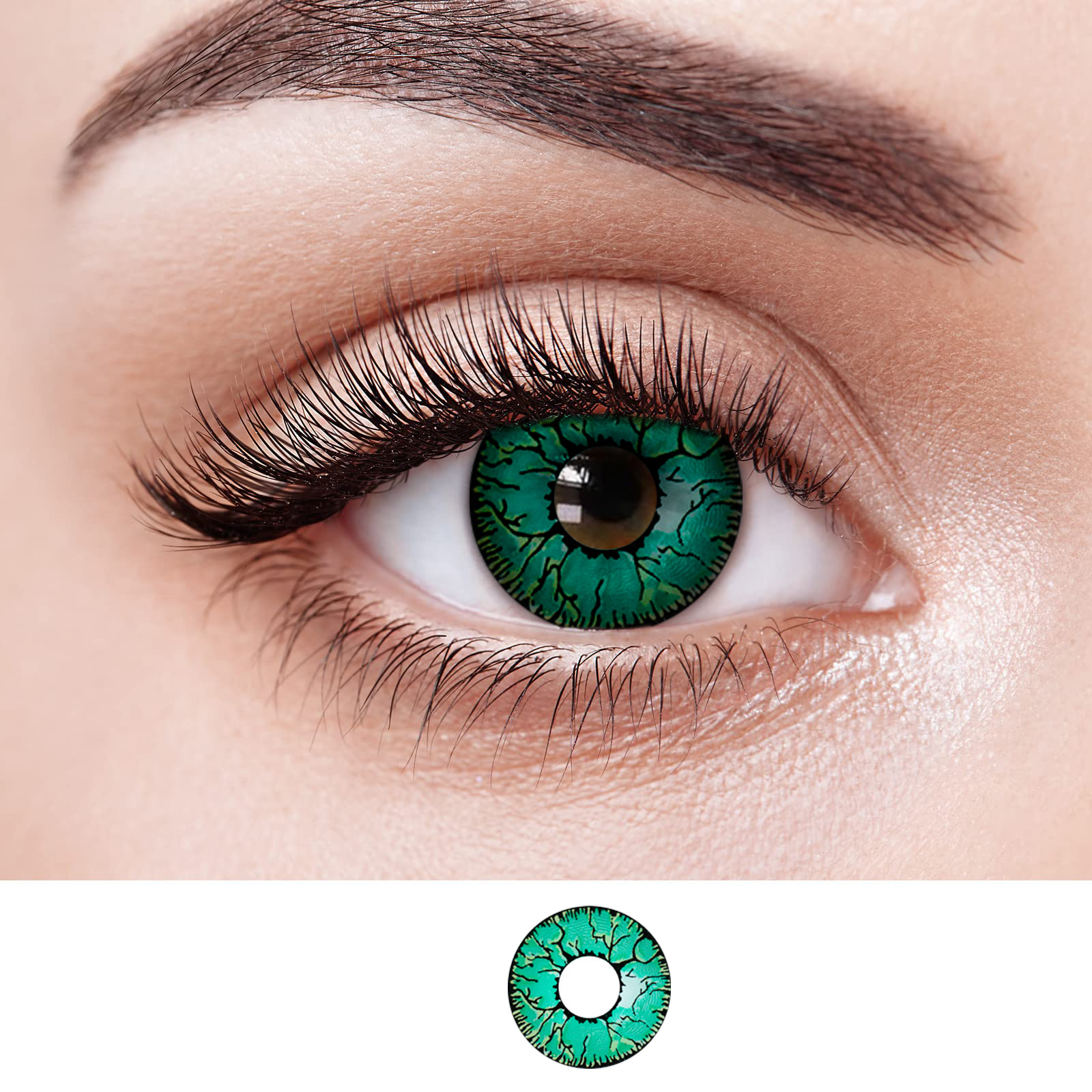 NEBULALENS Crack Colored Contact Lenses - NEBULALENS