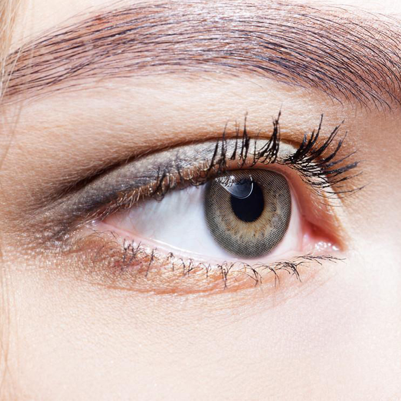 NEBULALENS Chuanzi Ash Yearly Prescription Colored Contact Lenses - NEBULALENS