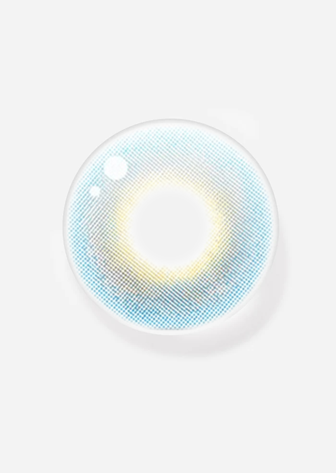 NEBULALENS 4D High-Gloss Blue Yearly Prescription Colored Contact Lenses - NEBULALENS