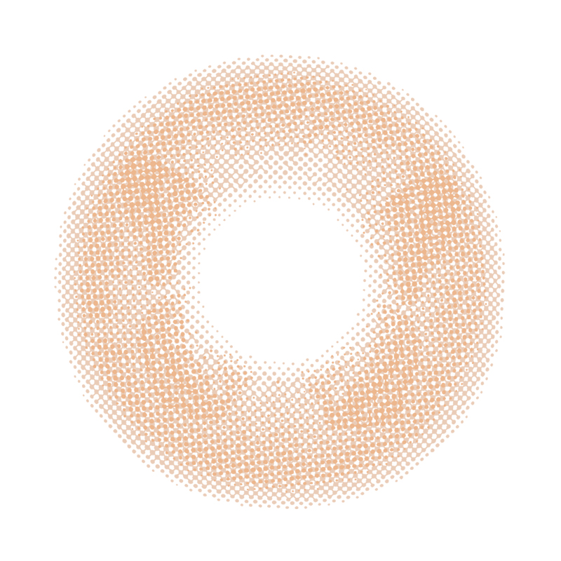 NEBULALENS Butterfly Brown Yearly Prescription Colored Contact Lenses - NEBULALENS