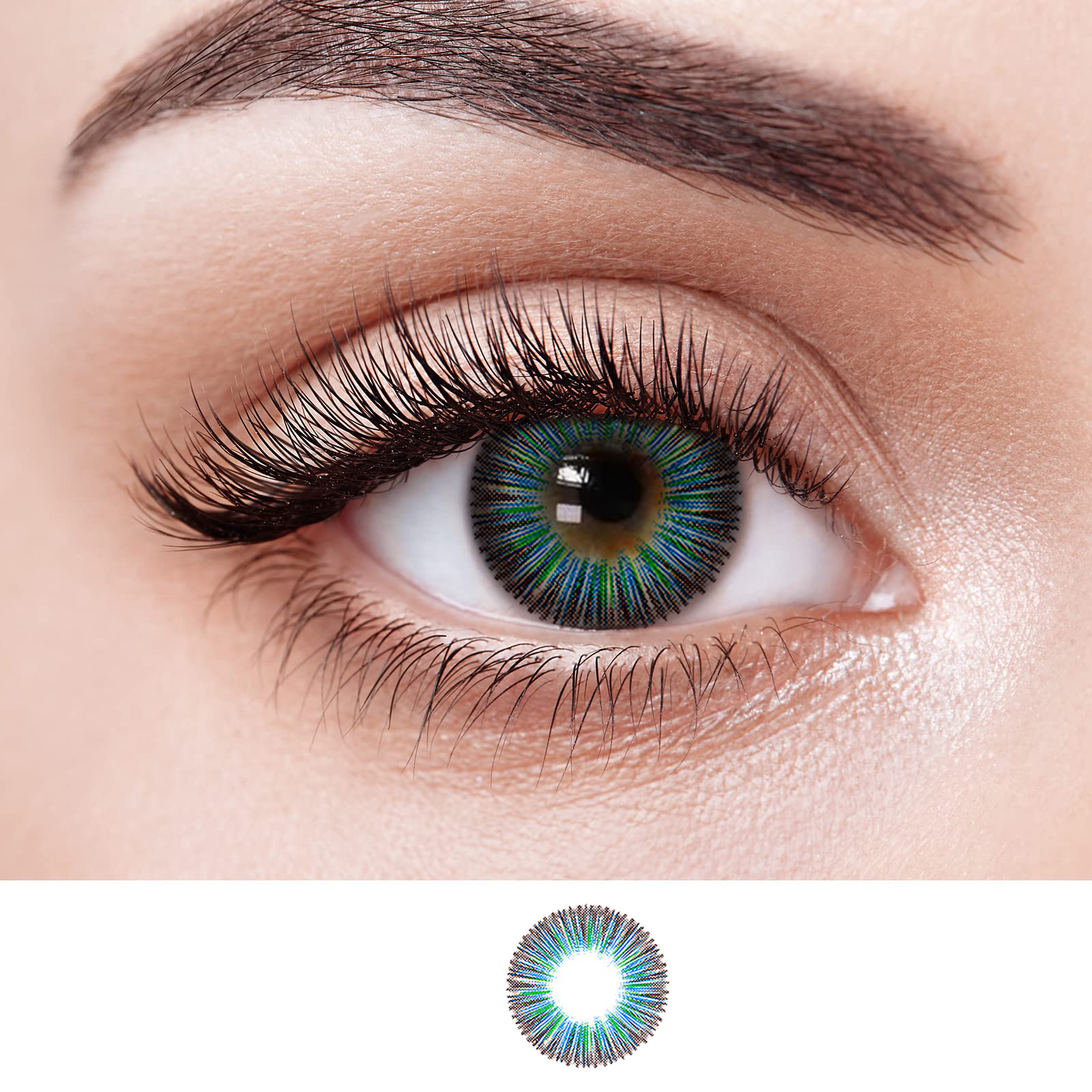 NEBULALENS Dandelion Colored Contact Lenses - NEBULALENS