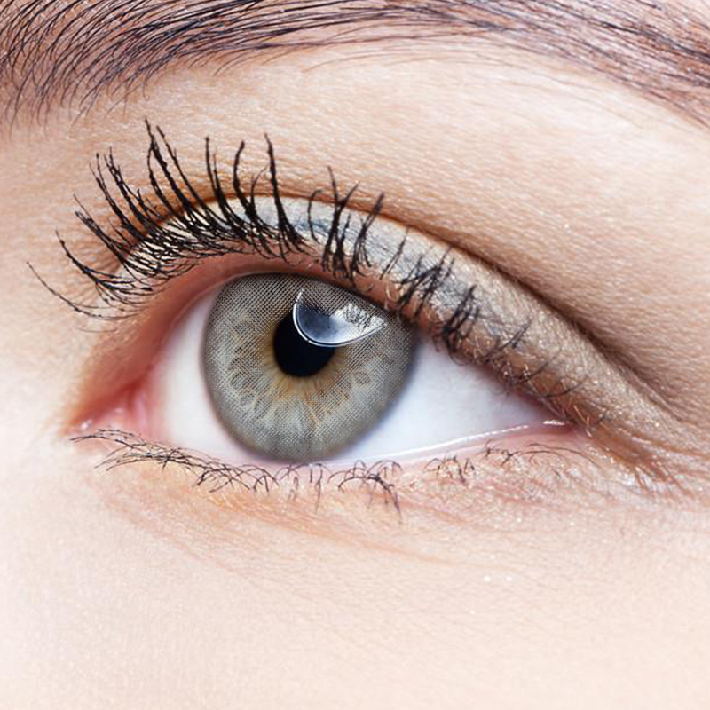 NEBULALENS Gem Fog Yearly Prescription Colored Contact Lenses - NEBULALENS