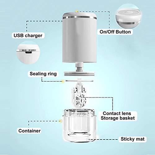Ultrasonic Contact Lens Cleaner Smart Cleaner for Soft and Rigid Contact Lenses - NEBULALENS