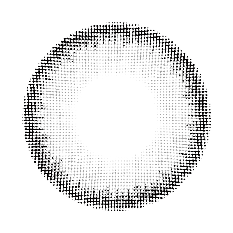 NEBULALENS Veil Grey Yearly Prescription Colored Contact Lenses - NEBULALENS