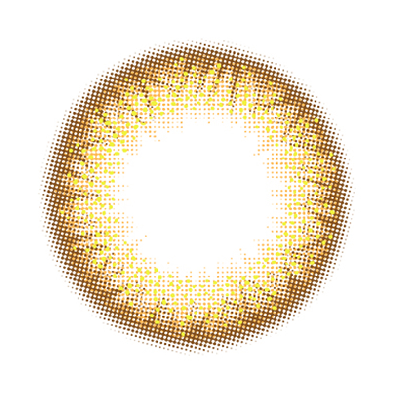 NEBULALENS Mermaid Ji Second Generation Brown Yearly Prescription Colored Contact Lenses - NEBULALENS