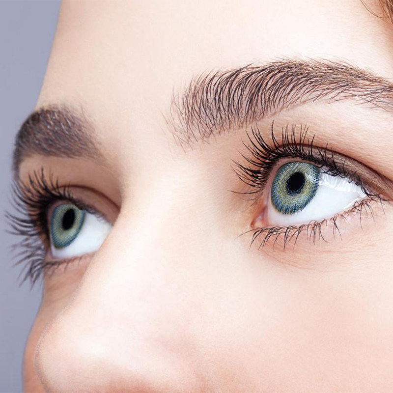 NEBULALENS Matte Reflective Yearly Prescription Colored Contacts - NEBULALENS