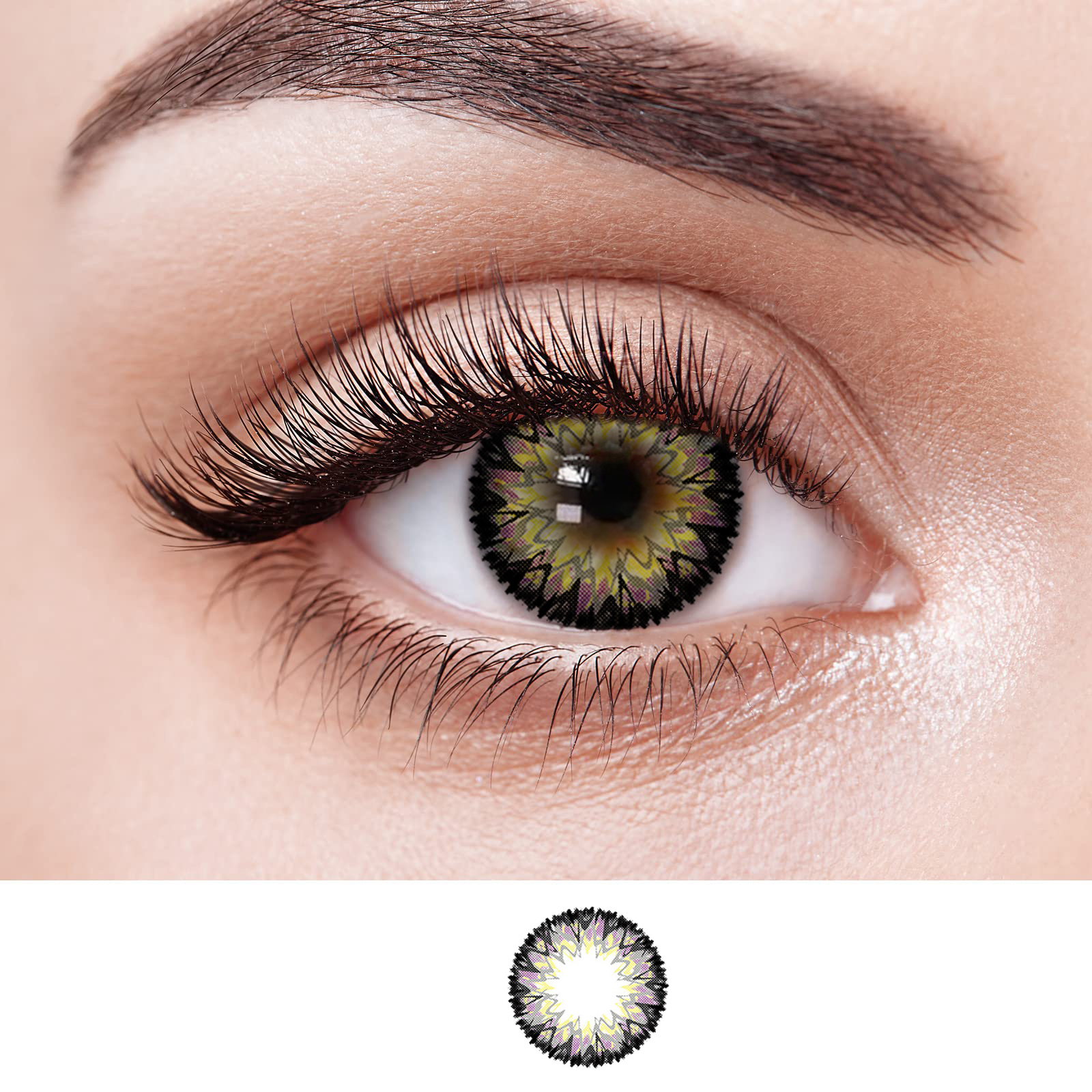 NEBULALENS Milkshake Colored Contact Lenses - NEBULALENS