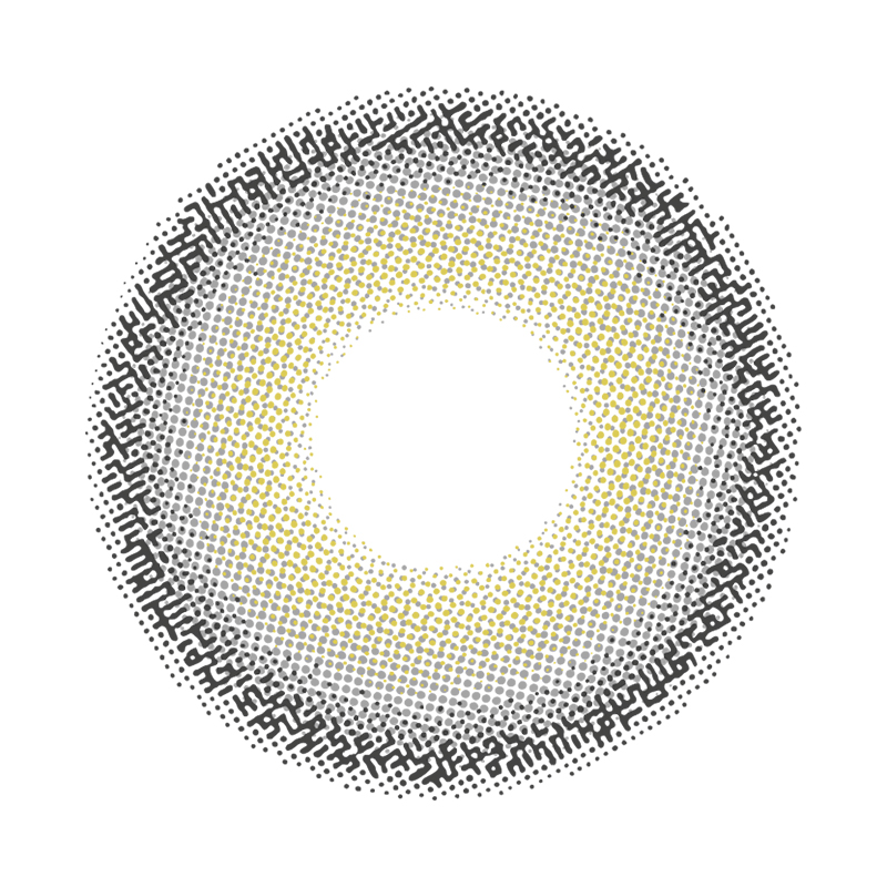 NEBULALENS Mia Grey Yearly Prescription Colored Contact Lenses - NEBULALENS