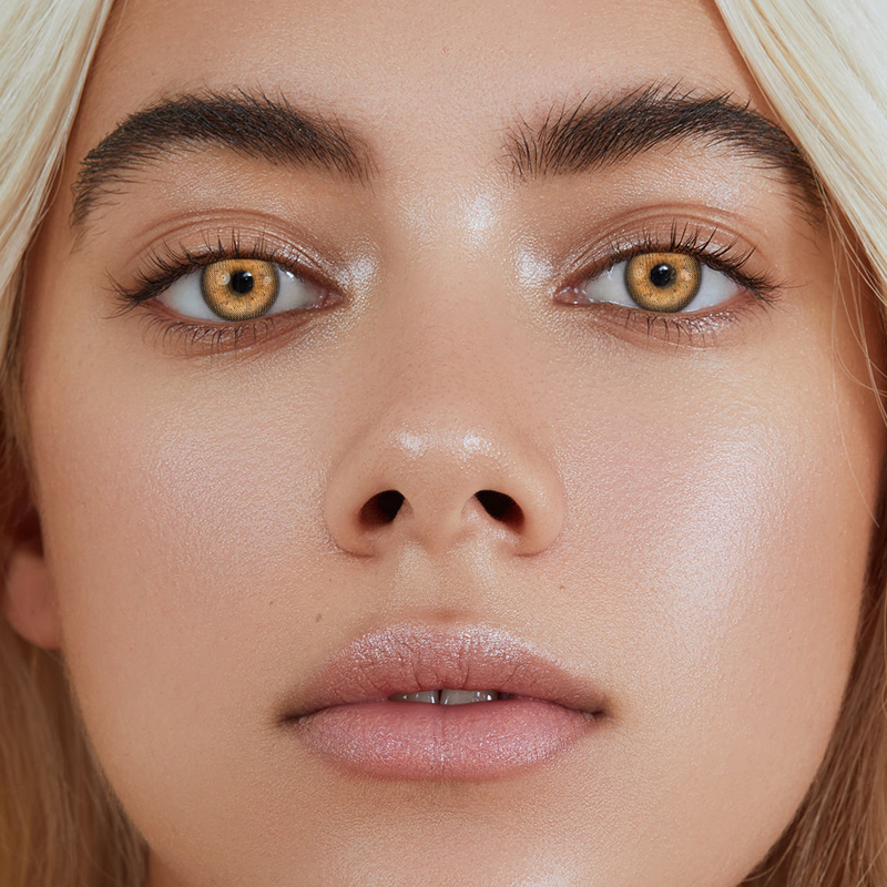 NEBULALENS Polaris Brown Yearly Prescription Colored Contacts - NEBULALENS