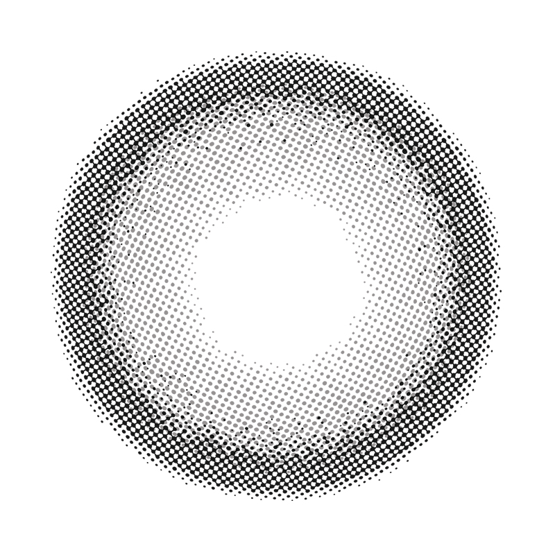 NEBULALENS Chuanzi Ash Yearly Prescription Colored Contact Lenses - NEBULALENS