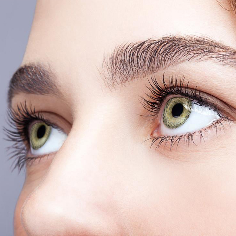 NEBULALENS Loch Ness Brown Half Yearly Prescription Colored Contacts - NEBULALENS