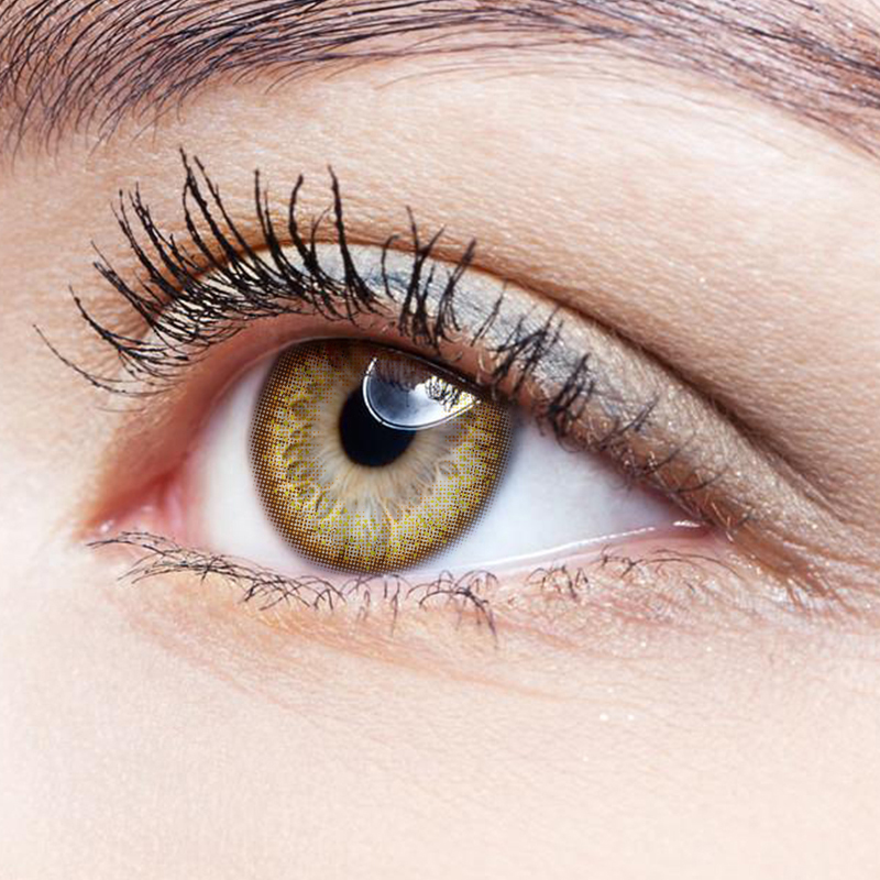 NEBULALENS Mermaid Ji Second Generation Brown Yearly Prescription Colored Contact Lenses - NEBULALENS