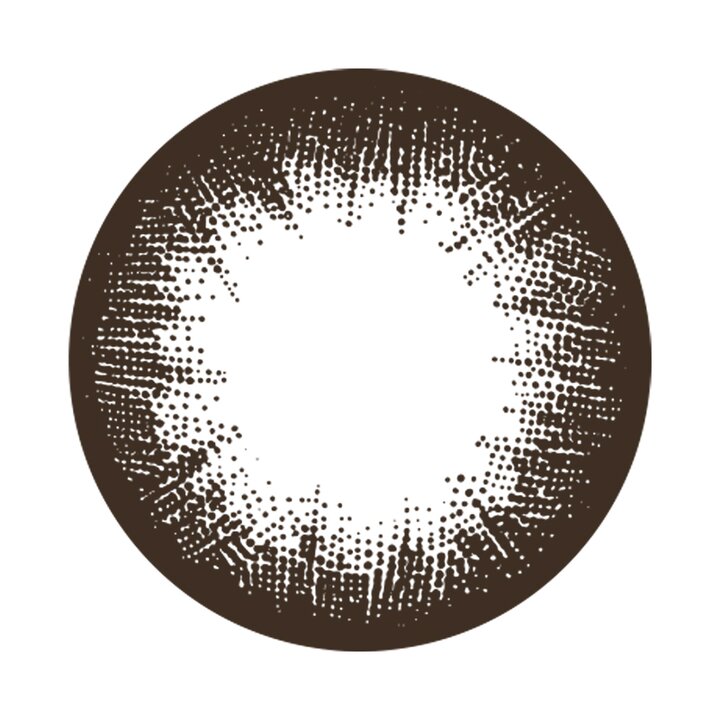 NEBULALENS Audrey Chocolate Color Yearly Prescription Colored Contact Lenses - NEBULALENS