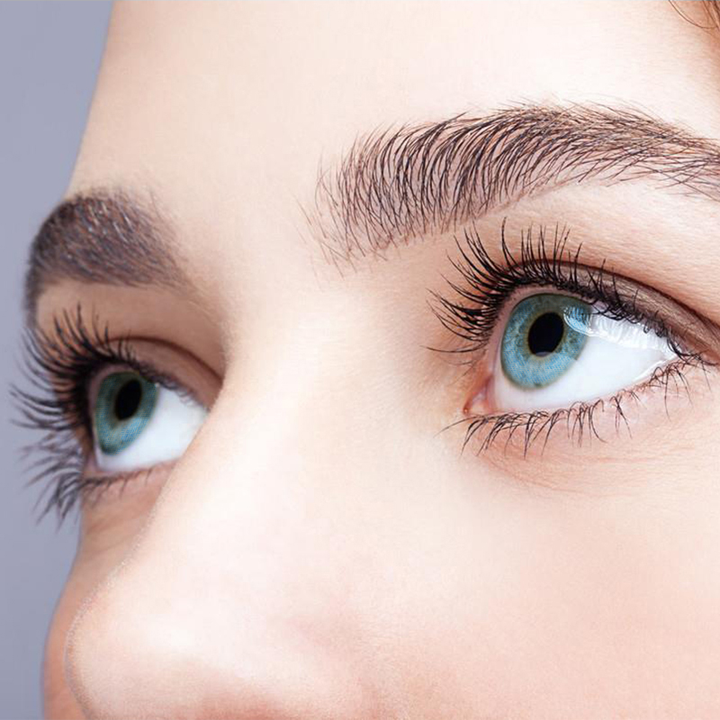 NEBULALENS Butterfly Blue Yearly Prescription Colored Contact Lenses （0.00） - NEBULALENS