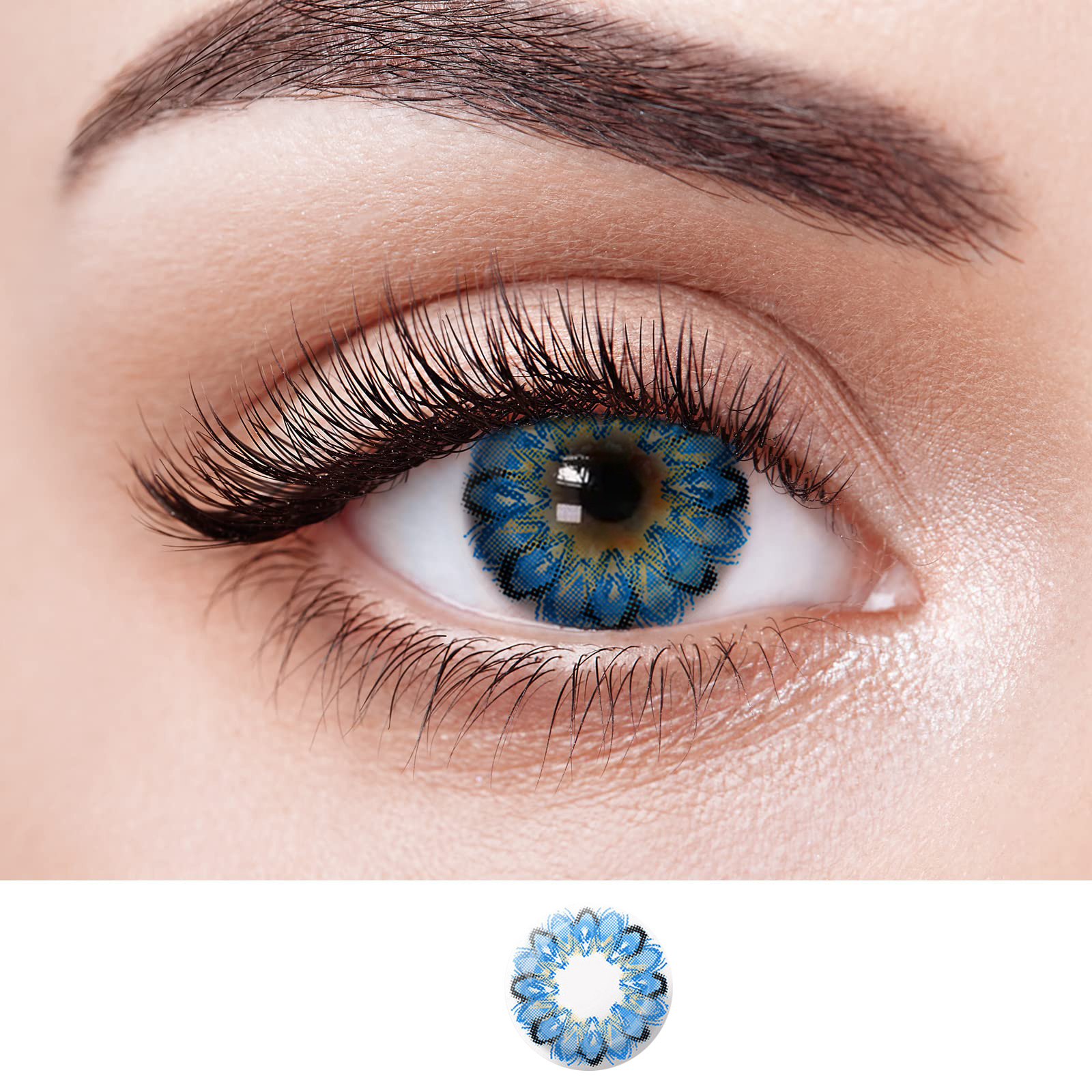 NEBULALENS Big Donut Colored Contact Lenses - NEBULALENS