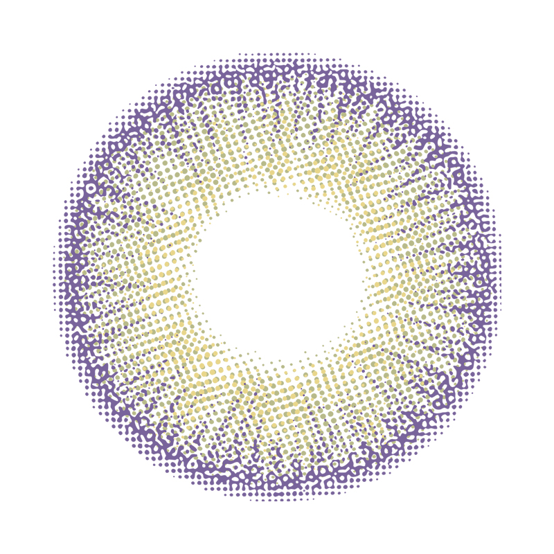 NEBULALENS Small Pineapple Green Yearly Prescription Colored Contact Lenses - NEBULALENS