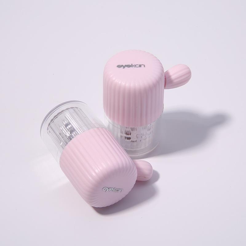 Portable Contact Lens Cleaner Machine - Contact Lens Washer with Drawstring for Daily Care Fast Cleaning Soft and Hard Contact Lenses - NEBULALENS