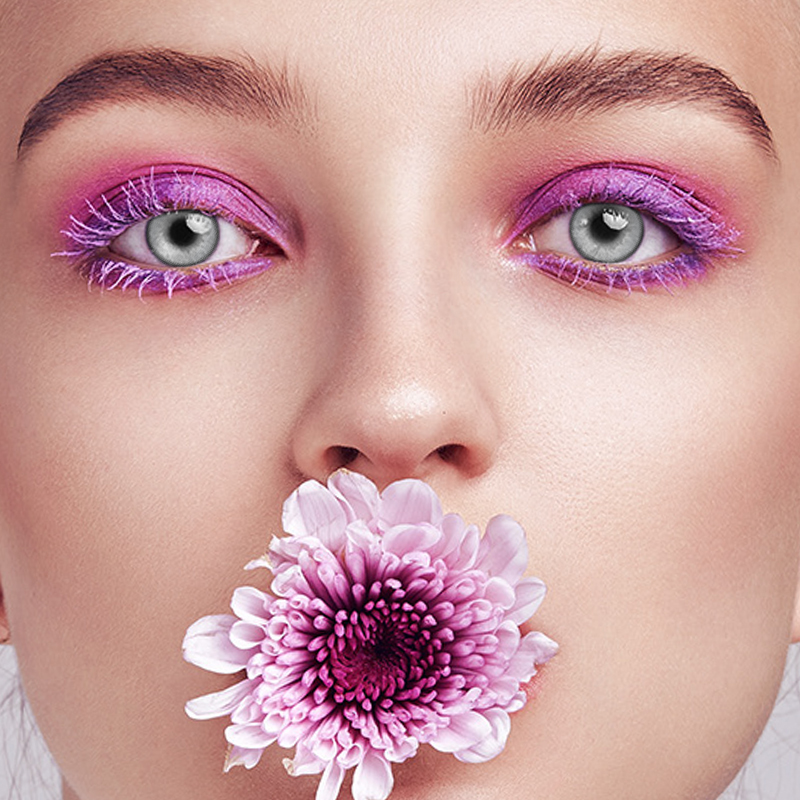 NEBULALENS Aura of Tears Half Yearly Prescription Colored Contacts - NEBULALENS