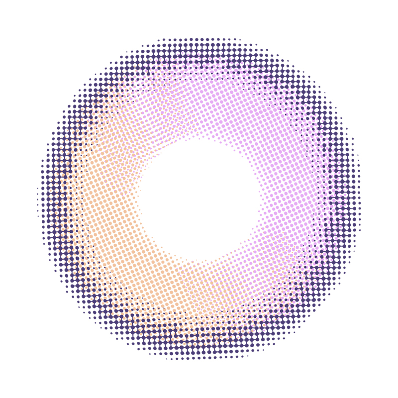 NEBULALENS Crazy In Love With Flowers Yearly Prescription Colored Contact Lenses - NEBULALENS