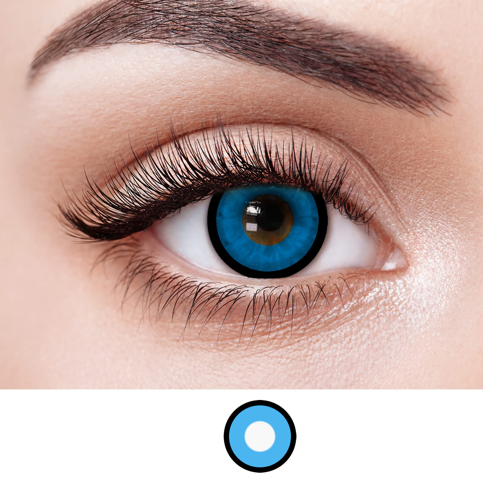 NEBULALENS Black Border Colored Contact Lenses - NEBULALENS