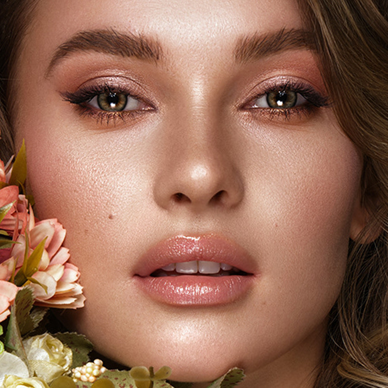 NEBULALENS Small Drops of Black Yearly Prescription Colored Contacts - NEBULALENS