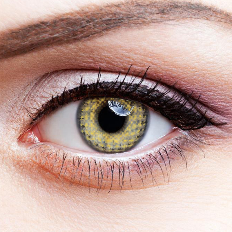 NEBULALENS Veil Brown Yearly Prescription Colored Contact Lenses - NEBULALENS